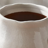 Napa White WELLON FOOTED CACHEPOT LARGE