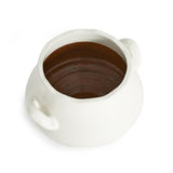 Napa White WELLON FOOTED CACHEPOT SMALL