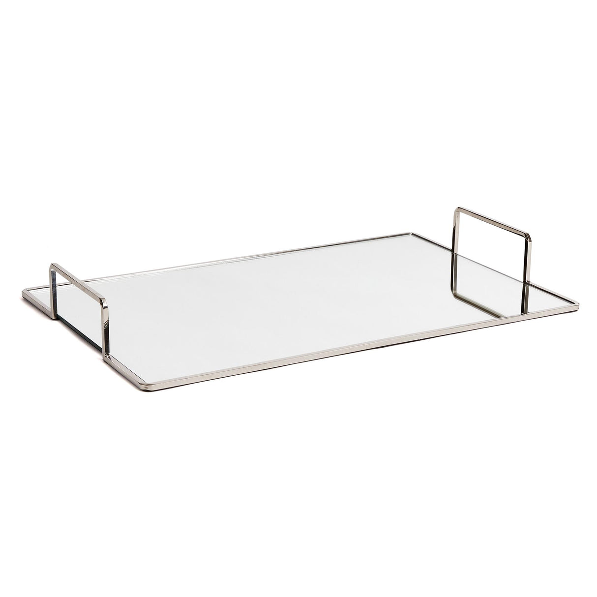 Napa Nickel COVINA DECORATIVE TRAY LARGE