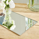 Napa Nickel COVINA DECORATIVE TRAY LARGE