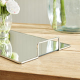 Napa Nickel COVINA DECORATIVE TRAY LARGE
