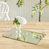 Napa Nickel COVINA DECORATIVE TRAY SMALL