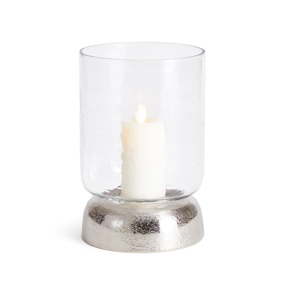 Napa Silver/Hammered Glass BODEN HURRICANE SMALL