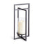 Napa Black/Hammered Glass EXTON LANTERN SMALL