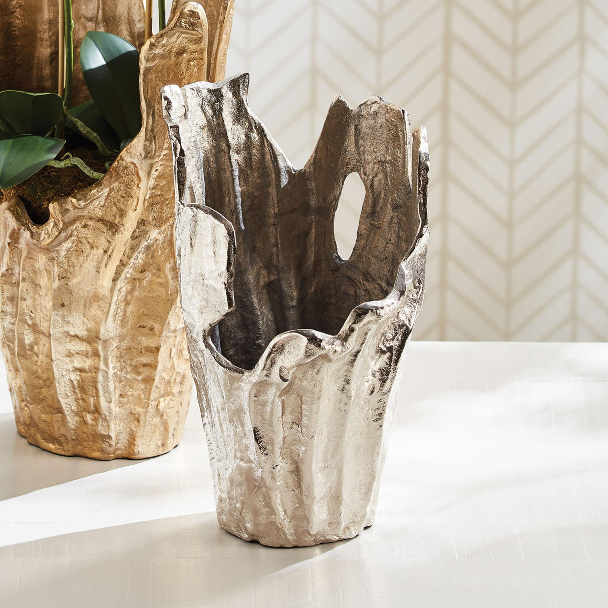Napa Silver ARBRE VASE SMALL