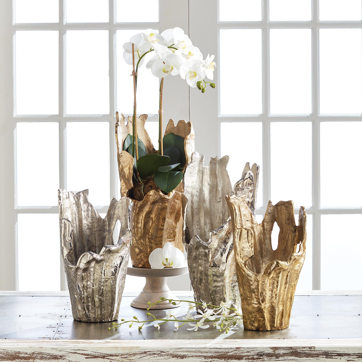 Napa Silver ARBRE VASE LARGE