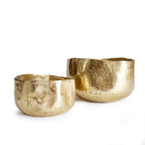 Napa Gold AMELIA CACHEPOTS, SET OF 2