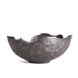 Napa Washed Dark Gray ROLAND ORGANIC GRANDE DECORATIVE BOWL
