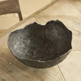 Napa Washed Dark Gray ROLAND ORGANIC GRANDE DECORATIVE BOWL