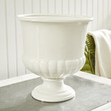 Napa Classic White MIRABELLE DECORATIVE PEDESTAL BOWL SMALL