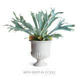 Napa Classic White MIRABELLE DECORATIVE PEDESTAL BOWL SMALL