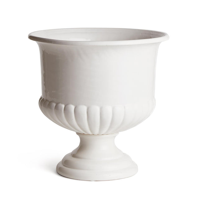 Napa Classic White MIRABELLE DECORATIVE PEDESTAL BOWL LARGE