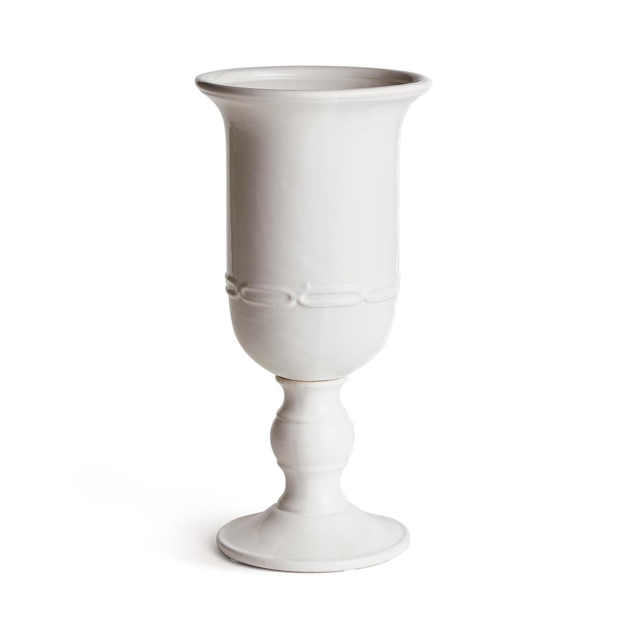 Napa Classic White MIRABELLE PETITE PEDESTAL URN SMALL