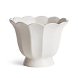 Napa Classic White MIRABELLE FLUTED CACHEPOT LARGE