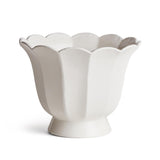 Napa Classic White MIRABELLE FLUTED CACHEPOT LARGE