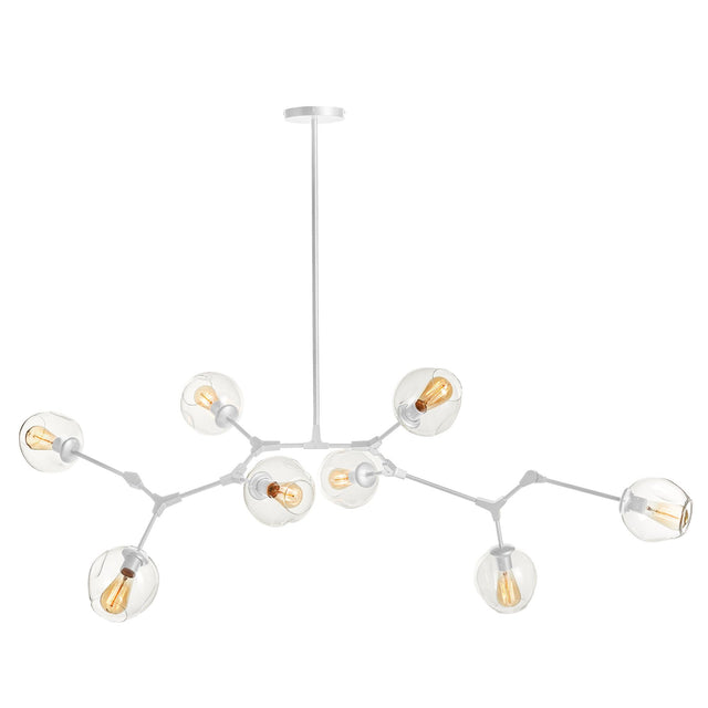 Napa White DANIELLA GLOBE CHANDELIER