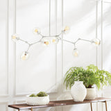 Napa White DANIELLA GLOBE CHANDELIER