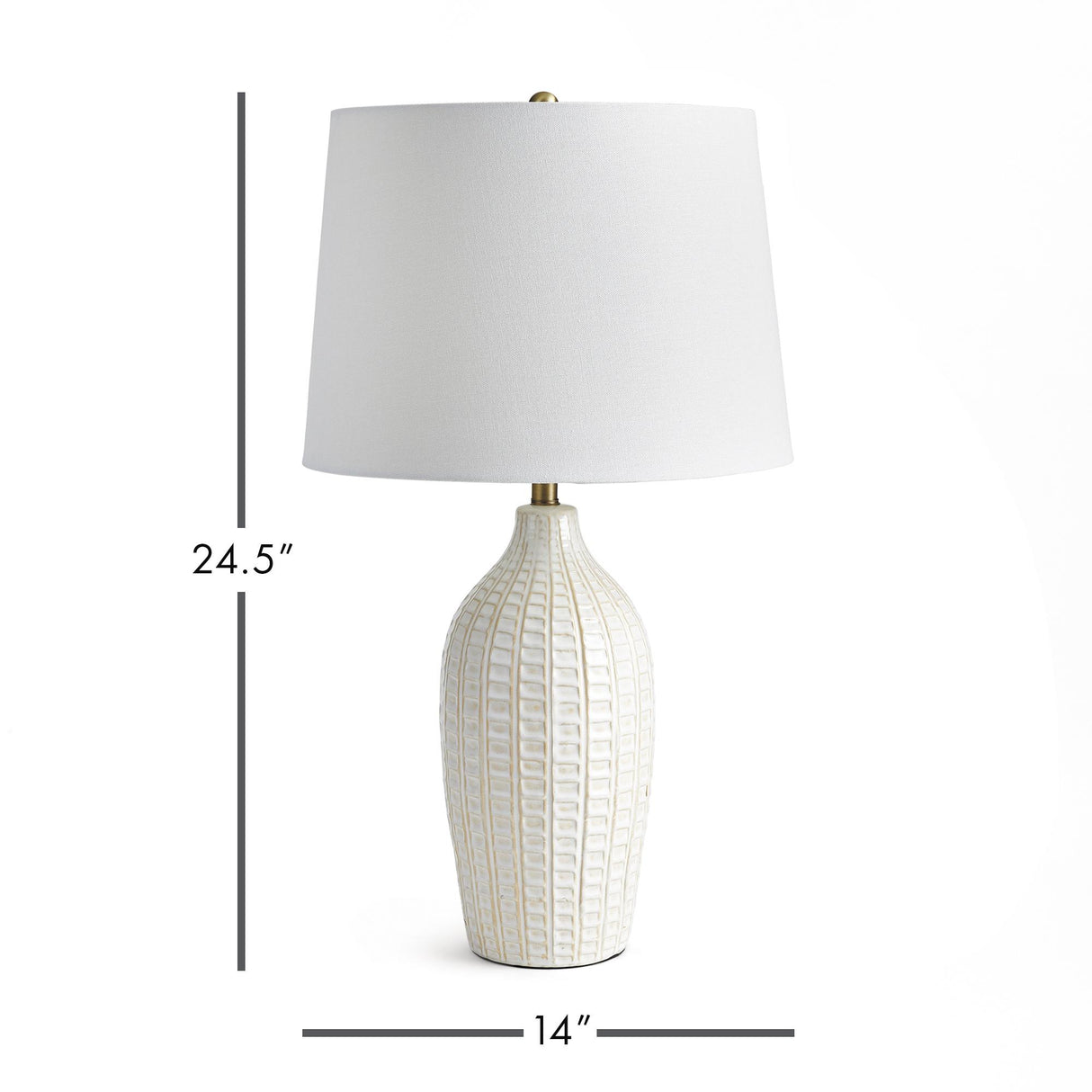 Napa White NADIA LAMP