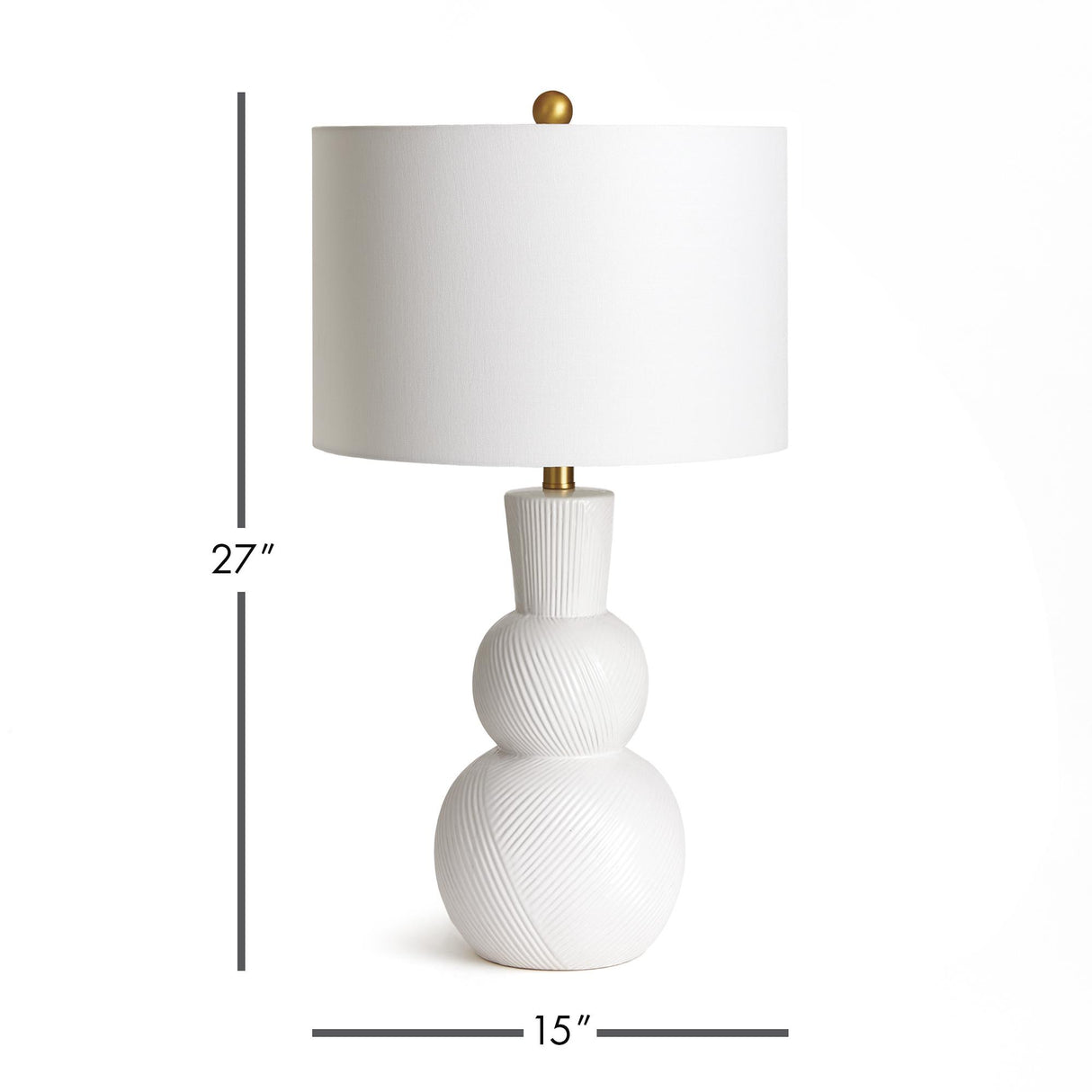 Napa White LINA LAMP