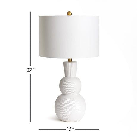 Napa White LINA LAMP