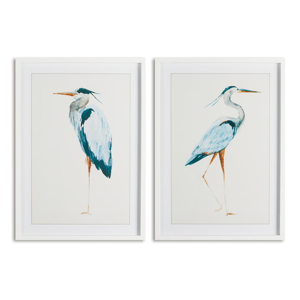 Napa  BLUE HERON PRINTS, SET OF 2