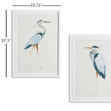 Napa #NAME? BLUE HERON PRINTS, SET OF 2