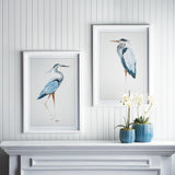 Napa #NAME? BLUE HERON PRINTS, SET OF 2