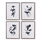 Napa  BIRD SILHOUETTE PRINTS, SET OF 4