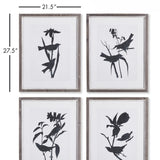 Napa  BIRD SILHOUETTE PRINTS, SET OF 4