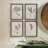 Napa Metal Frames PETITE FROND PRINTS, SET OF 4
