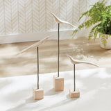 Napa Whitewash THE FLOCK, SET OF 3