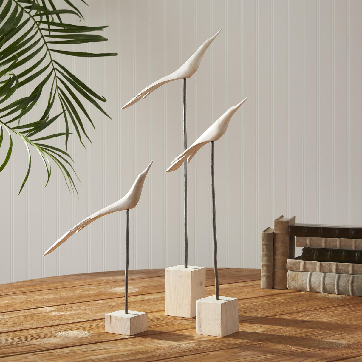 Napa Whitewash THE FLOCK, SET OF 3