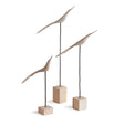 Napa Whitewash THE FLOCK, SET OF 3