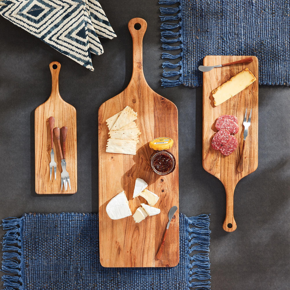 Napa Natural CARMELLA SERVING BOARDS, SET OF 3