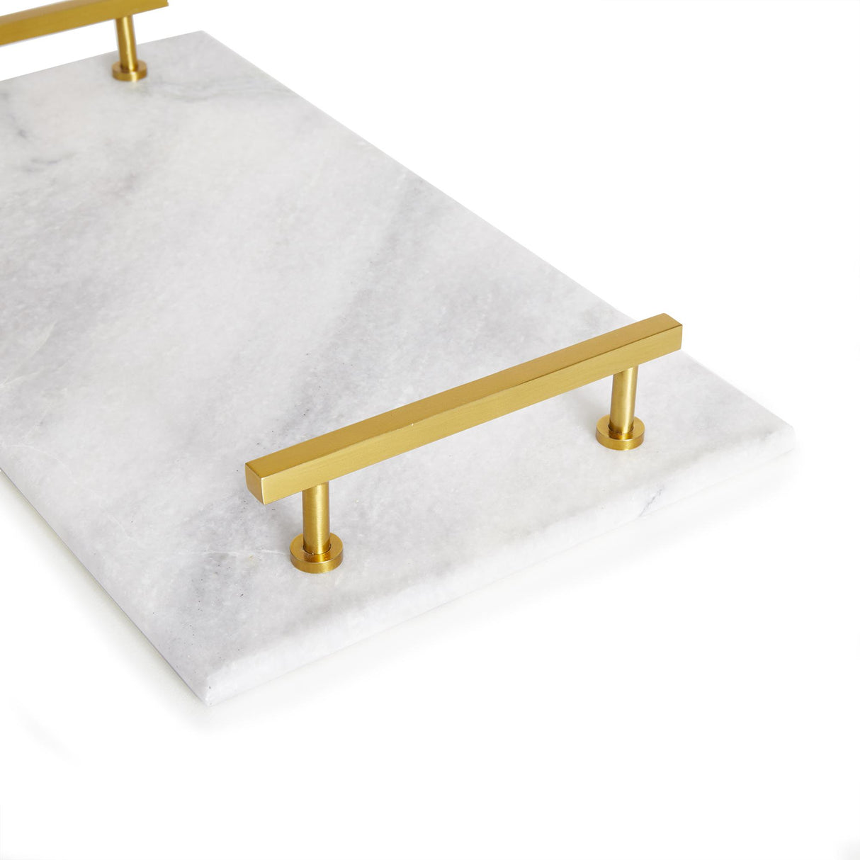Napa White Marble/Gold VIENNA SERVING TRAY