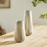 Napa White Pearl ALMETA VASE SMALL