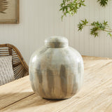 Napa White Pearl ALMETA LIDDED URN
