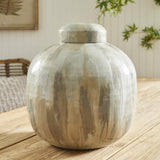 Napa White Pearl ALMETA LIDDED URN