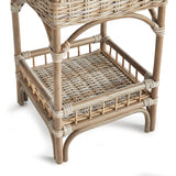 Napa Nature's Gray/Brown, Rattan ISLA ETAGERE