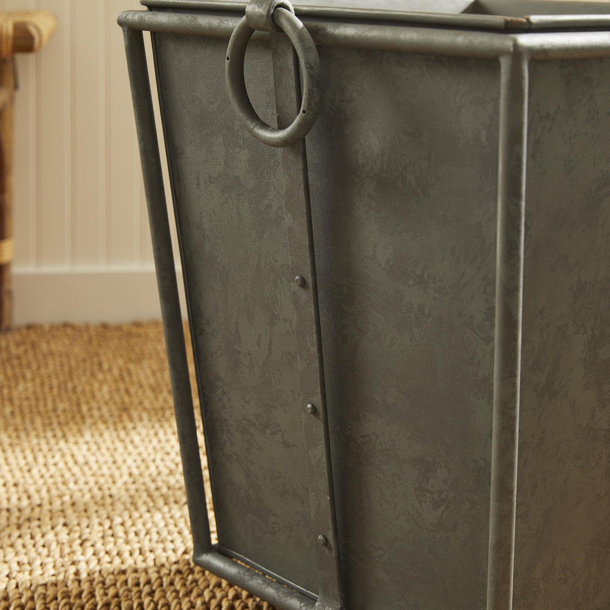 Napa Antique Gray CALLAHAN TAPERED PLANTER SMALL
