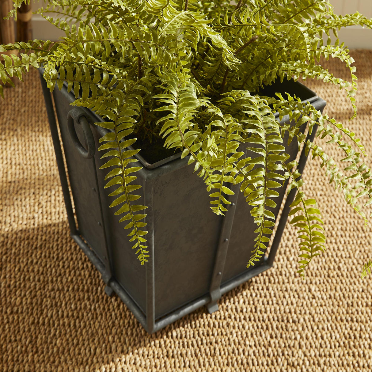 Napa Antique Gray CALLAHAN TAPERED PLANTER SMALL