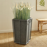 Napa Antique Gray CALLAHAN TAPERED PLANTER LARGE