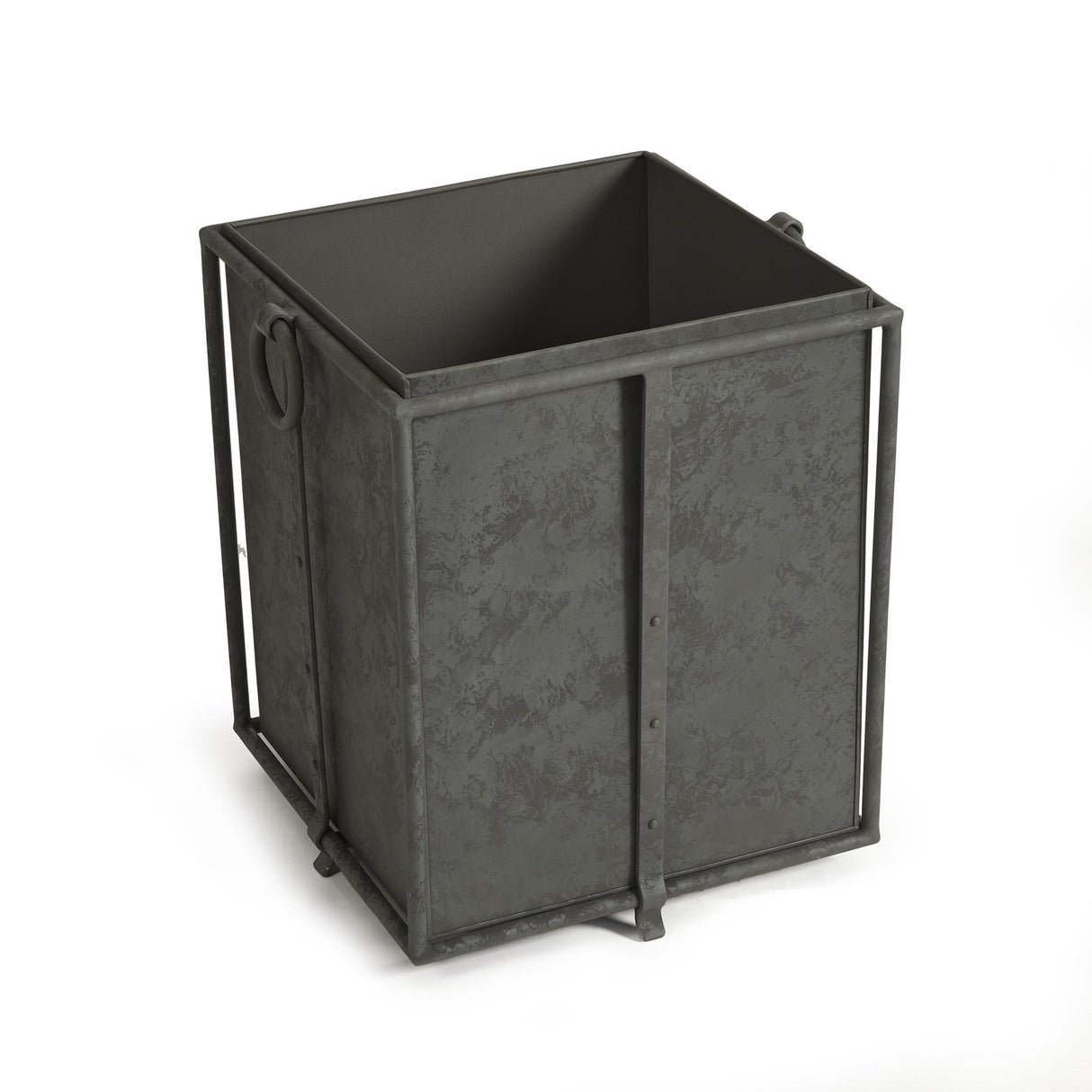 Napa Antique Gray CALLAHAN SQUARE PLANTER