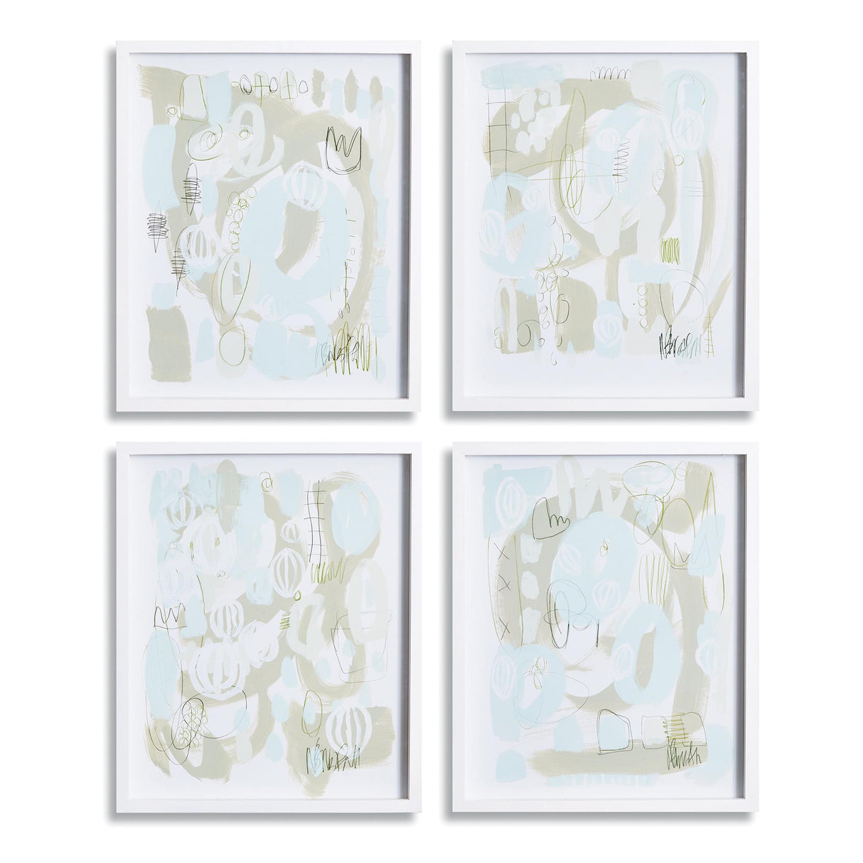 Napa  BACCHUS PRINTS, SET OF 4
