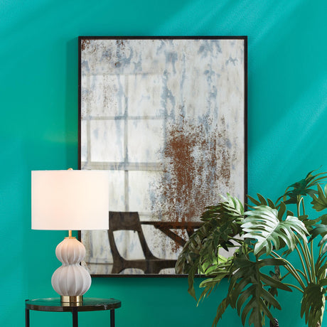 Napa Black MALIK DISTRESSED MIRROR