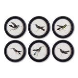 Napa  HUMMINGBIRD ROUND PETITE PRINTS, SET OF 6
