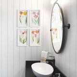 Napa  TULIP PRINTS, SET OF 4