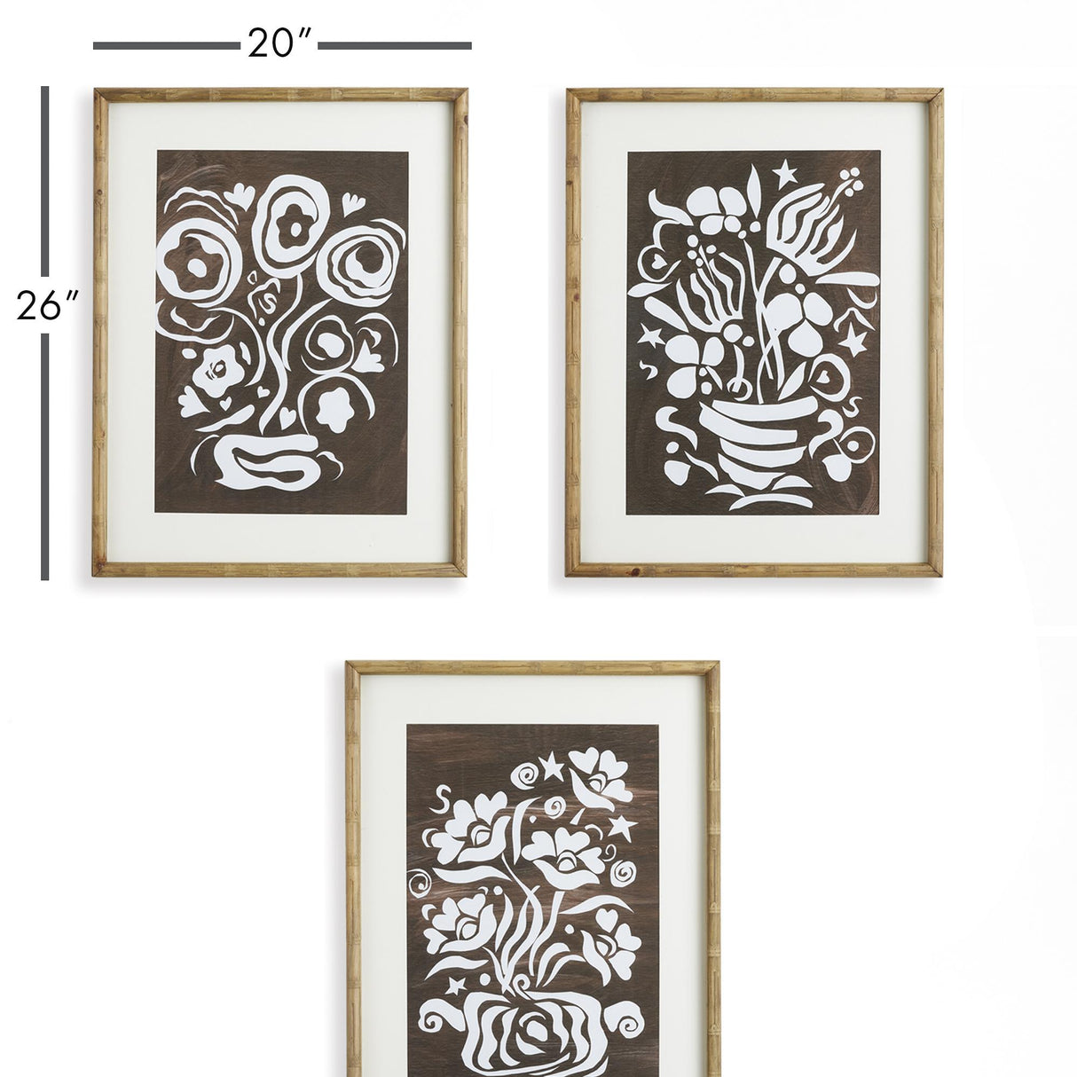 Napa Includes mat DARE TO DANCE PRINTS, SET OF 3