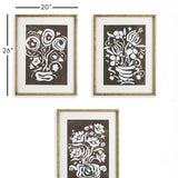 Napa Includes mat DARE TO DANCE PRINTS, SET OF 3