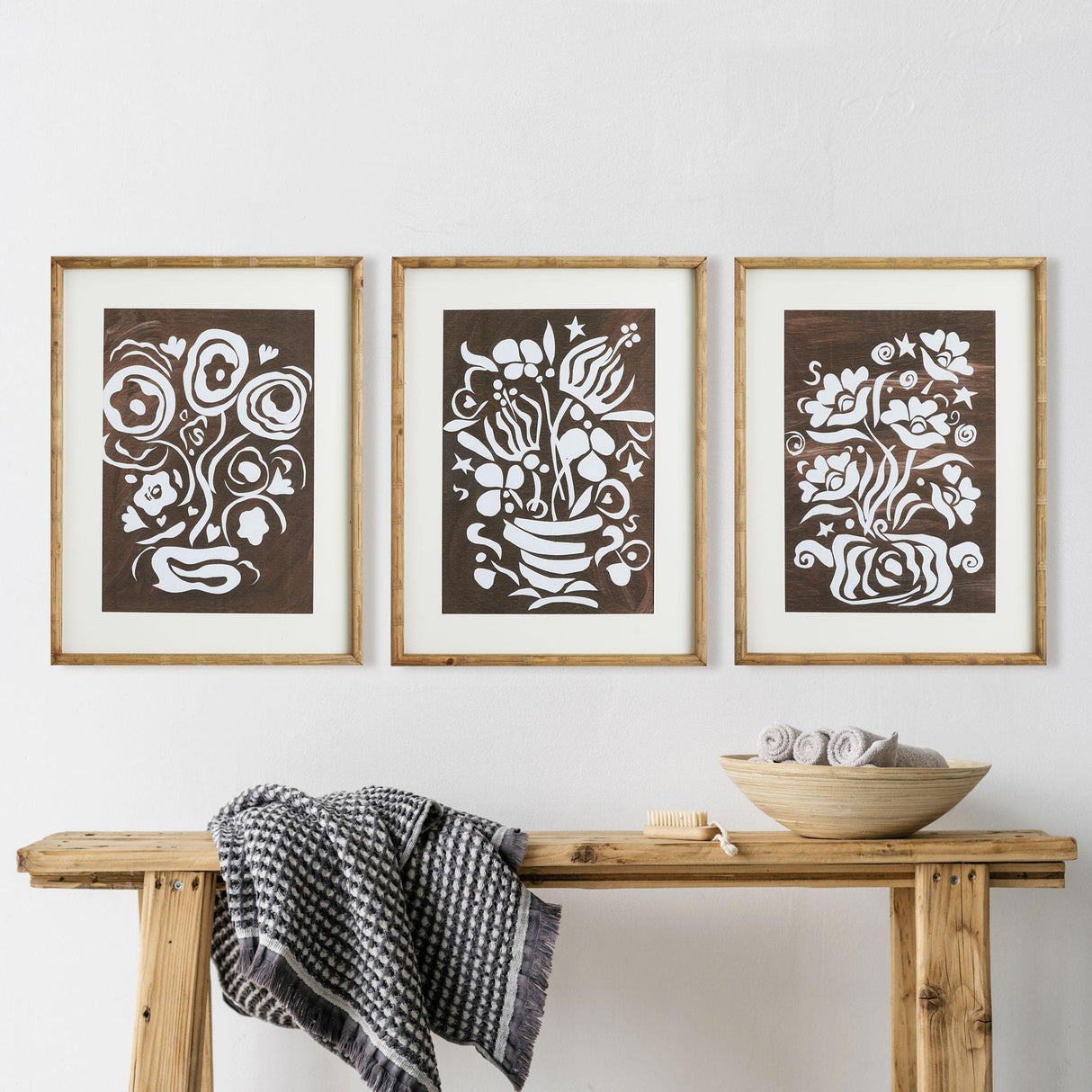 Napa Includes mat DARE TO DANCE PRINTS, SET OF 3